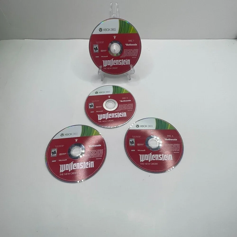 Wolfenstein: The New Order 360 (Xbox 360, 2014) Complete W/ Manual
